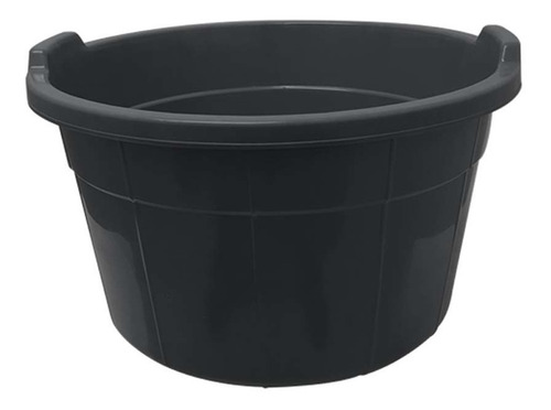 Tina Palangana De Plastico Ximena 85lts Negra