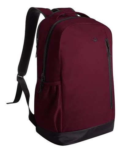 Mochila Topper Equipment P/laptop 19.5litros Color Bordó