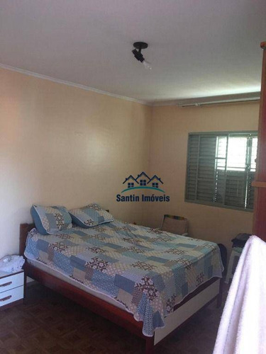 Imagem 12 de 29 de Sobrado Com 3 Dormitórios, Cozinha, Sala , Espaço Gourmet, Quintal, 02 Wc, 03 Vagas À Venda, 188 M² Por R$ 485.000 - Vila Guaraciaba - Santo André/sp - So0435
