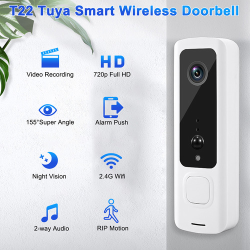 Video Doorbell Smart Home Wireless Wifi Phone Intercom Bell