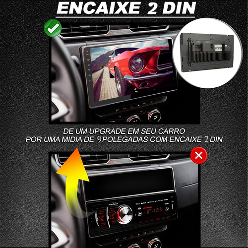 Pantalla multimedia Mp8 Plus de 9 pulgadas con comando de voz