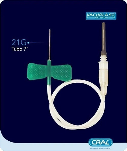 Kit Prp L-prf Coleta Sangue 100 Escalpes Acessórios