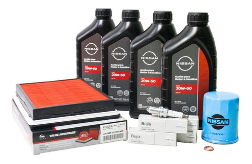 Kit De Afinacion Con Aceite 20w-50 Original Nissan Tsuru