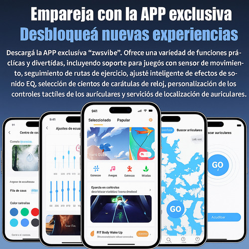 Auriculares Con Traductor De Idiomas Blanco