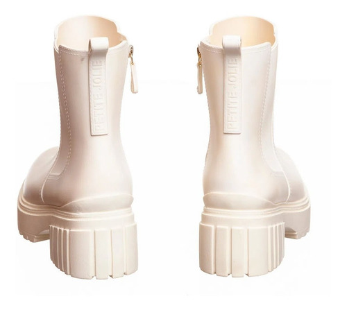 Imagem 3 de 4 de Bota Original Feminina Chelsea Petite Jolie Pj6156 Off White