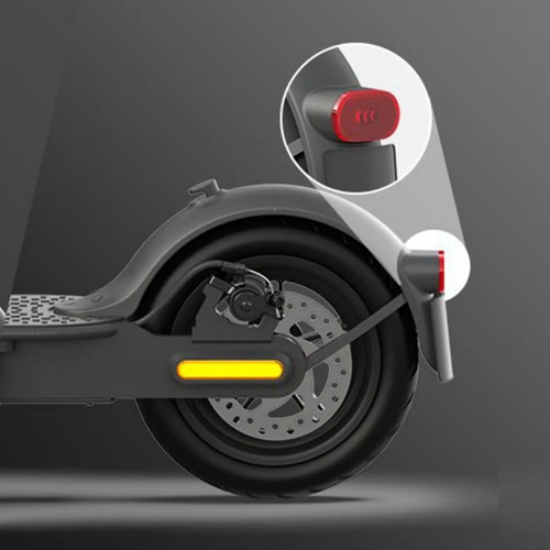 1 Unidades Guardabarros Scooter Eléctrico Con Luz Para Xiaom