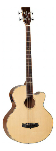 Bajo Electroacustico Super Jumbo Tanglewood Tw8ab Color Natural Satin