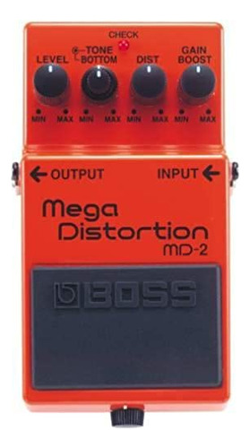 Pedal Distorsion Boss Md-2 - Efectos De Multimodulación