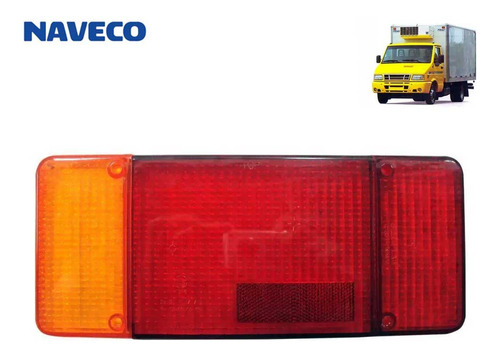 Lente Tras Esquerdo Iveco Daily 4912 1998 Chassis 7984016