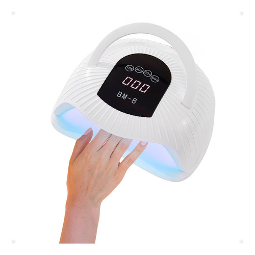 Lampara Uv Uñas Sun Bm-8 72led 300w Con Temporizador - Otec