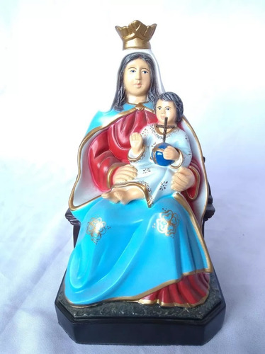 Imagem De Nossa Senhora Da Saude 22 Cm Cor Pintura A Mão