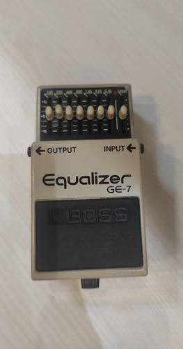 Pedal Boss Equalizer - Ge-7