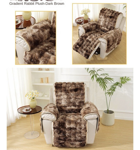 Funda Gruesa Para Sillón Reclinable, De Felpa, Nueva