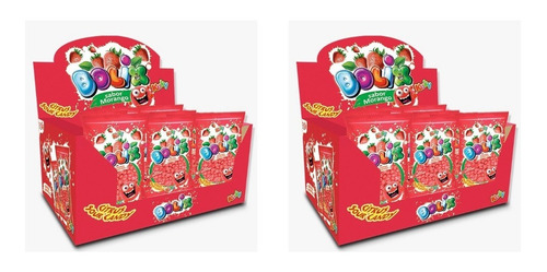 Display Balinhas De Morango Azedinhas 25un Combo Com 2