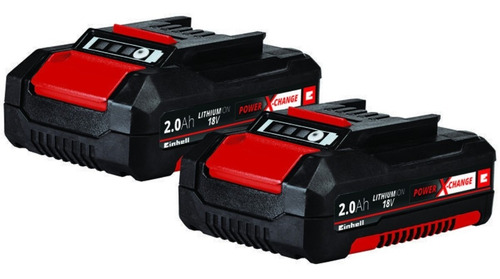 Kit Baterías 2x2.0 Ah 18v Power X Change Einhell 