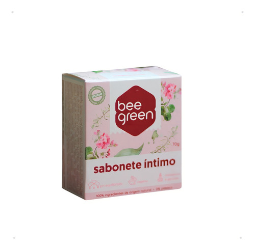 Sabonete Íntimo Natural Feminino Melaleuca Sólido 70g