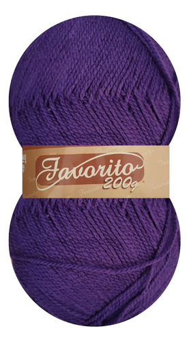 Estambre Favorito Omega 200g Colores (1 Pieza) Color Morado 7155