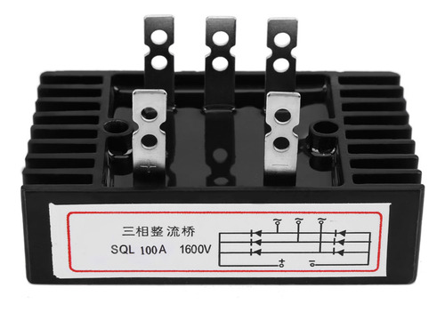 Rectificador De Puente De Diodos Trifásicos Sql100a 1600v Ac