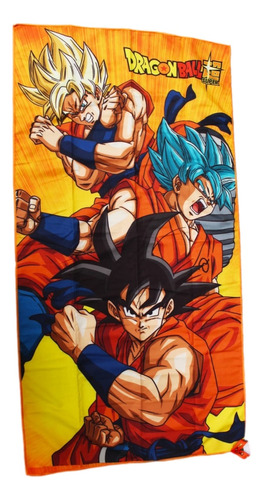 Toalla Dragon Ball Secado Rapido Pro Dry 75x1.47 Disney 