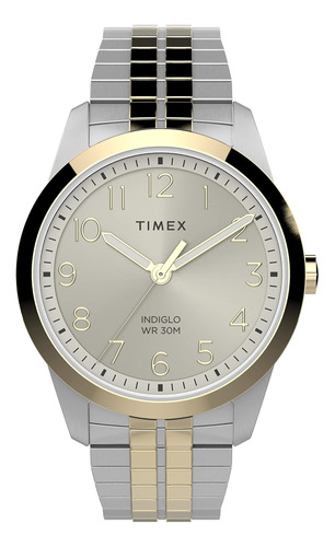 Timex South Street Sport Para Hombre, 36 Mm, Ajuste Perfecto