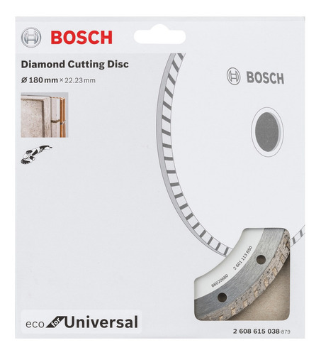 Disco Diamantado Turbo Bosch Eco For Universal Color Gris