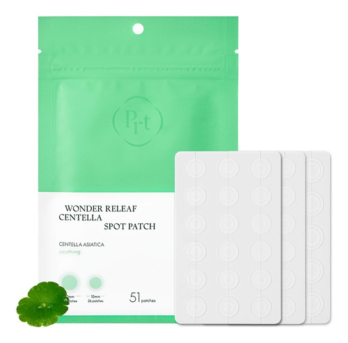 Spot Patch Purito Seoul Wonder Releaf Centella, 51 Unidades