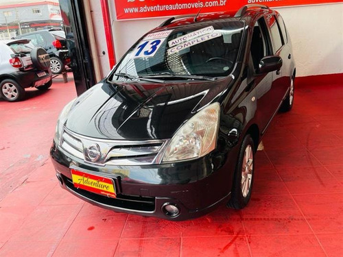 Nissan Livina Sl 1.8 Flex Ano: 2013 Preto Completo Aut