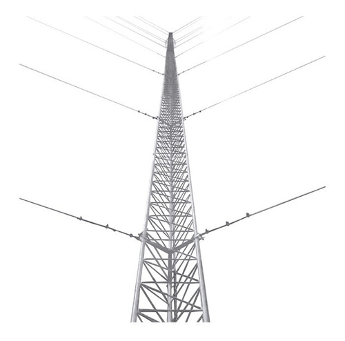 Torre Arriostrada 60 Metros Kit Completo Telecomunicaciones
