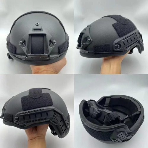 Casco Balistico Militar Recortado Iii-a