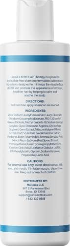 Shampoo Para Terapia Capilar Com Efeitos Clínicos E Shampoo