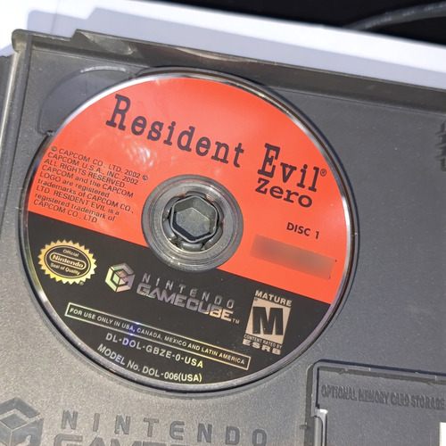 Resident Evil 0 Gamecube (Reacondicionado)
