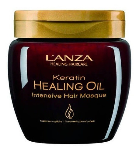 Imagem 1 de 1 de Máscara Lanza Keratin Healing Oil Intensive Hair 210ml