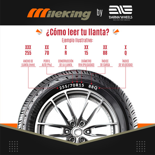 Llanta Lt 35x12.50r22 12pr 121q Mileking Mk869 Mt