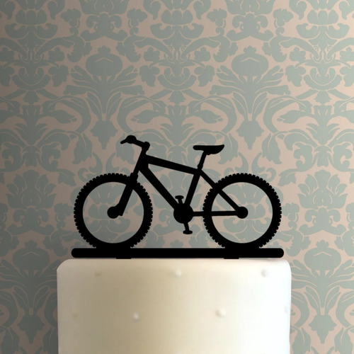 Cake Topper Adorno Torta - Nt Cumple Bici Mountain Bike