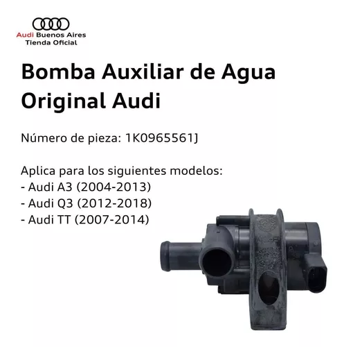 Bomba Auxiliar De Agua Audi 1k0-965-561-j