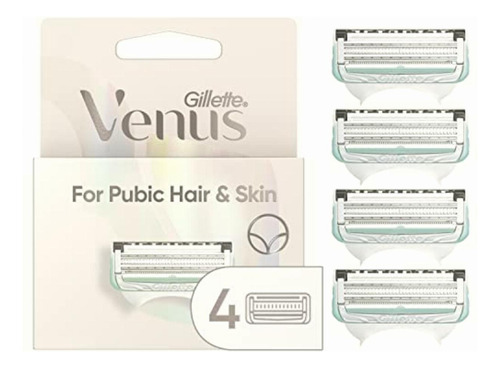 Gillette Venus Intimate Grooming Recambios De Cuchillas De