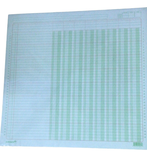 1 Block Tabular 8 Columnas C/concepto Tamaño Carta Estrella 