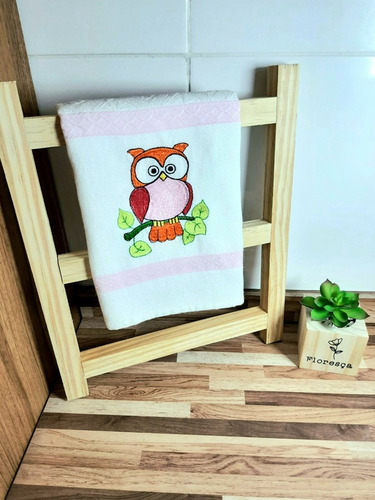 Imagem 2 de 5 de Suporte Para Pano De Prato Escadinha Decorativa 30cm X 35cm