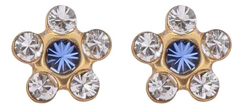 Studex Birthstone Tiny Tips Crystal Stud Aretes En Configura