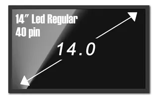 Pantalla Display 14 Led Reg 40p Samsung R430 R440 R480 Rv410