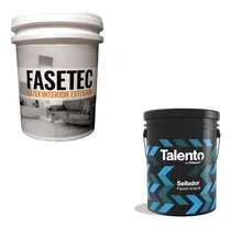 Comprar Pintura Lavable Polacrin 20 Lts Fasetec + Fijador 4 Lts 