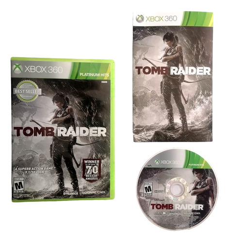 Tomb Raider Crystal Dynamics Xbox 360 (Reacondicionado)