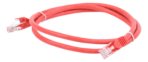 Patch Cord Cable Parcheo Red Utp Cat6 Rojo 2 Metros