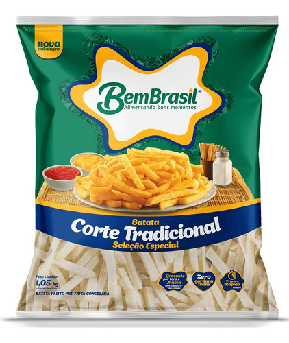 Papas Congeladas Bem Brasil 1k - Cold Market Congelados