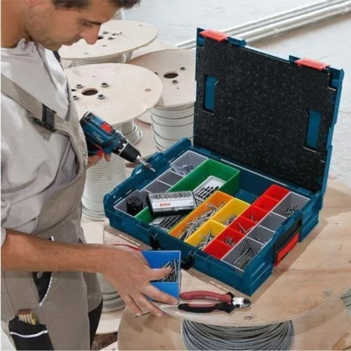 Maleta Herramientas Bosch L-boxx 102 44x36x12 Cm Color Azul