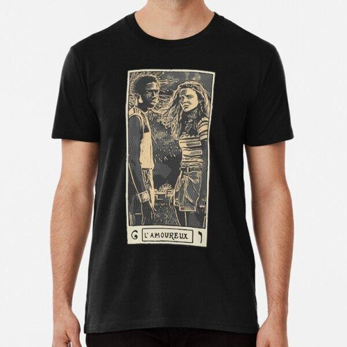 Remera Tarot Vintage Los Enamorados - Max Y Lucas Stranger T