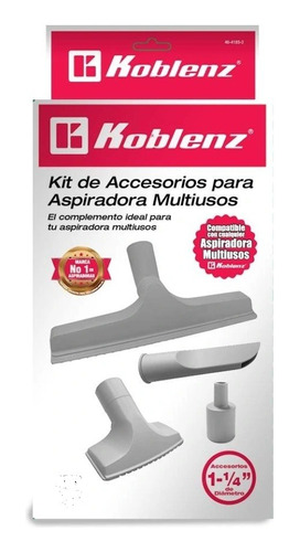 Kit 4 Accesorios Para Aspiradora Koblenz  Multiusos