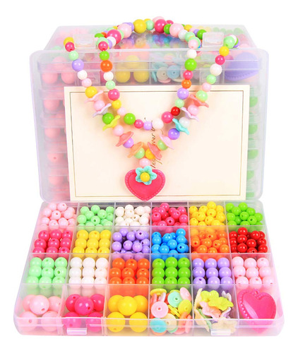 Beads Art Crafts Toys, Diy Beads Kits 24 Tipos Y Formas...