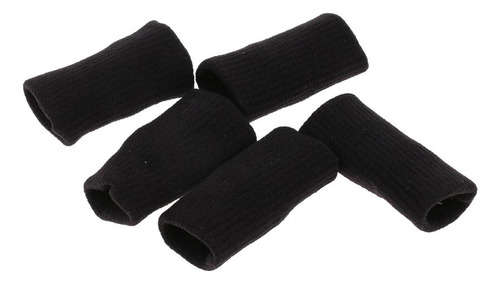 5pcs Finger Sleeve Stretch Elástico Respirable Finger