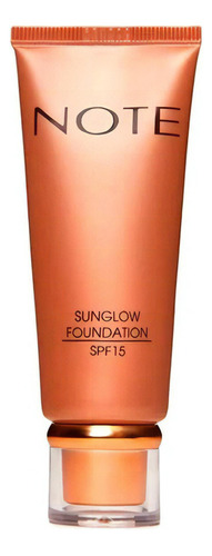 Base de maquillaje en cremoso Note Cosmetique Sun Glow Foundation tono 30 - 35mL